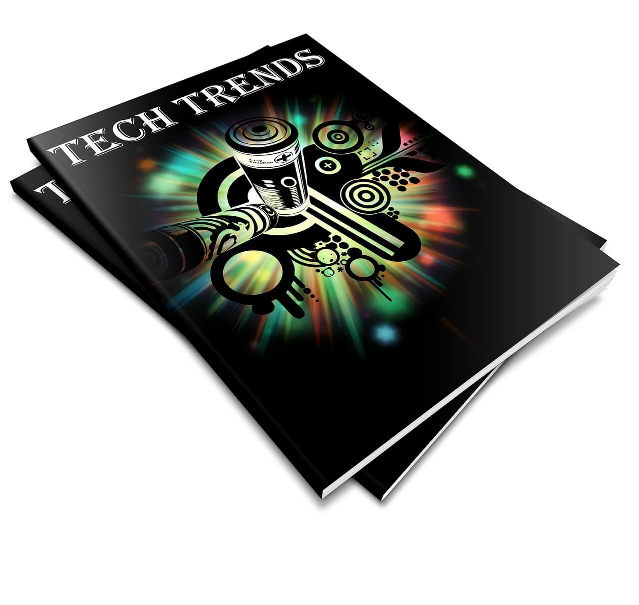 Small Business Tech Trends report magazine illustration