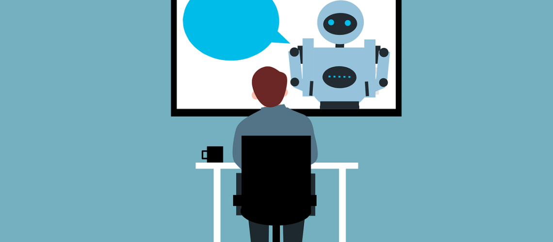 Free robot technology artificial vector, Fake LinkedIn sales bots